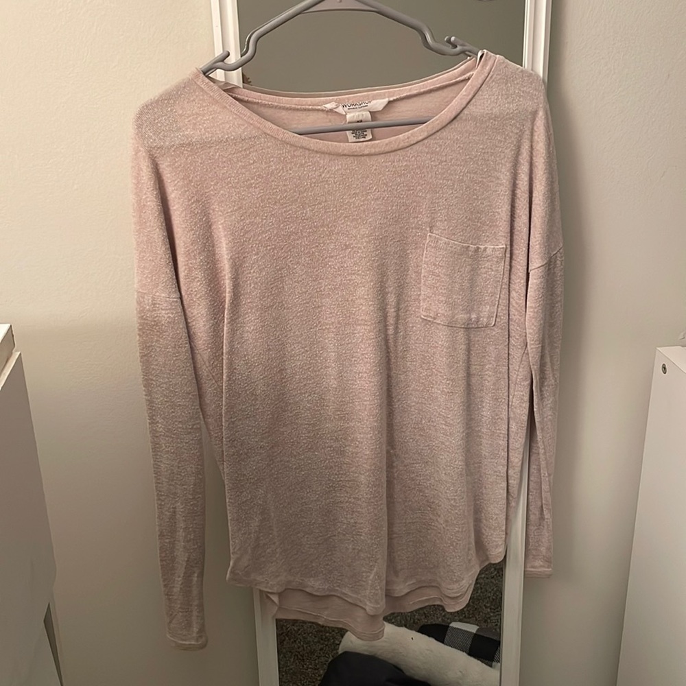 Long sleeve flow shirt